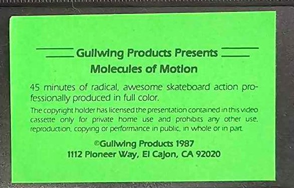 Gullwing - Molecules Of Motion feature image